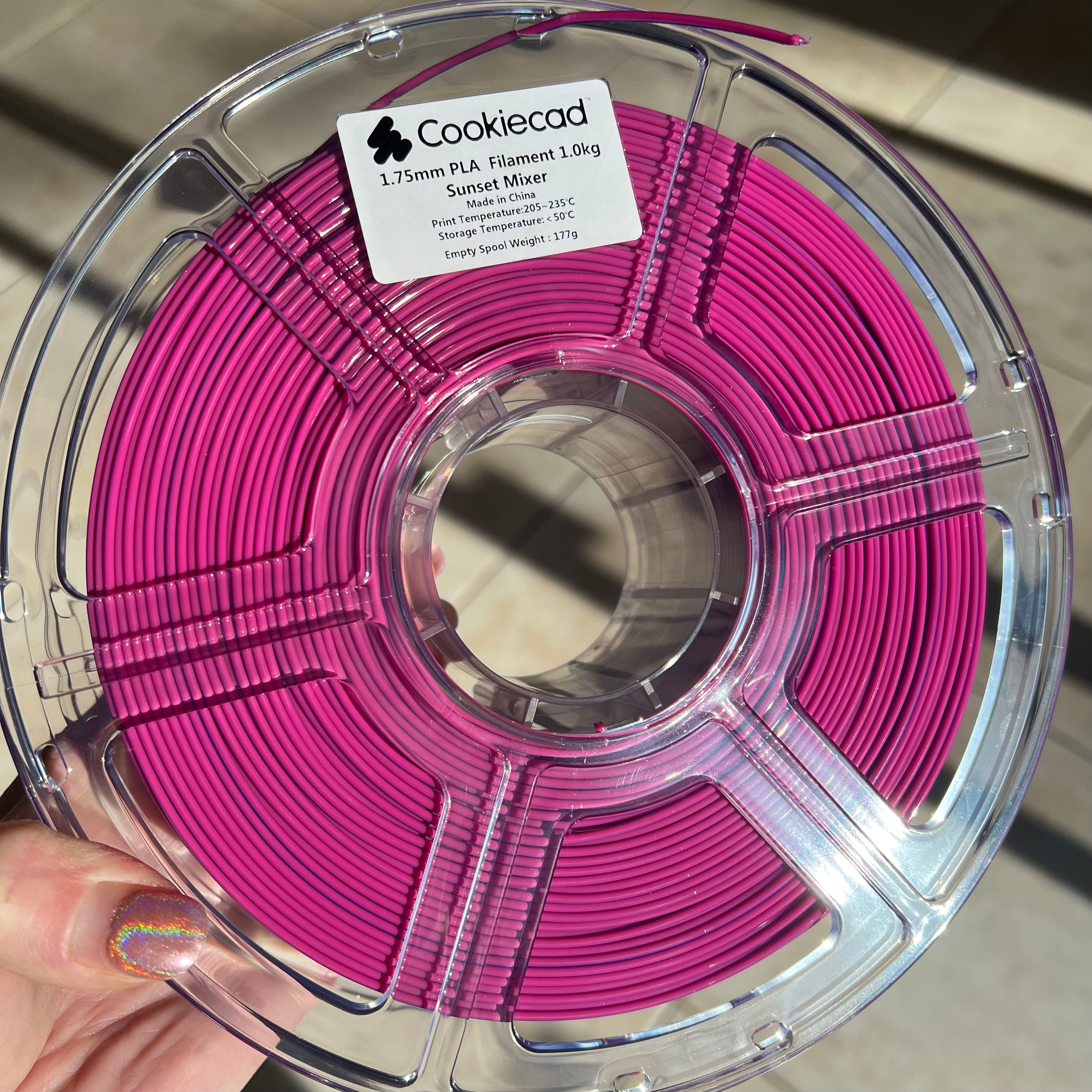 Sunset Mixer PLA Filament 1.75mm, 1kg