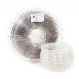 Funfetti Clear with Rainbow Glitter PLA Filament 1.75mm, 1kg