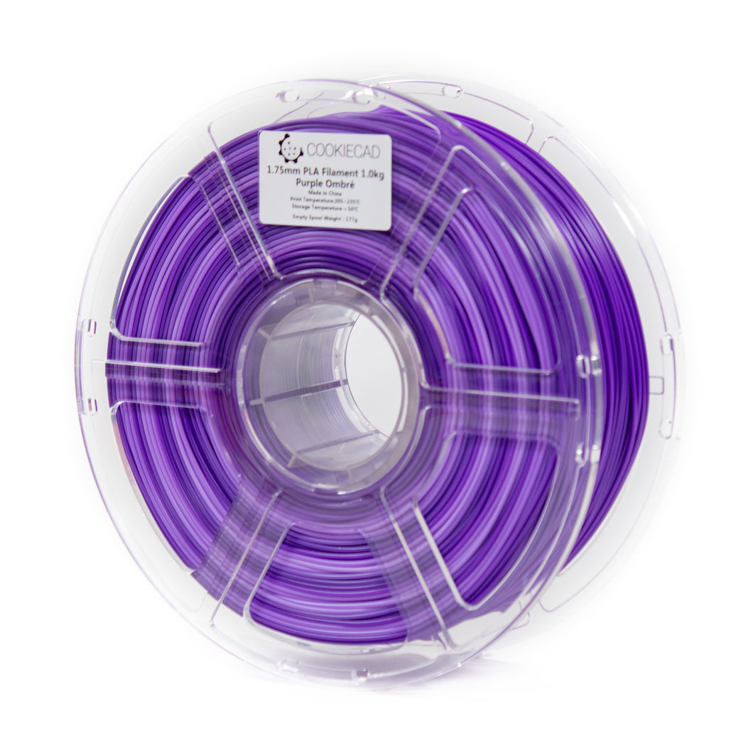 Purple Ombré PLA Filament 1.75mm, 1kg