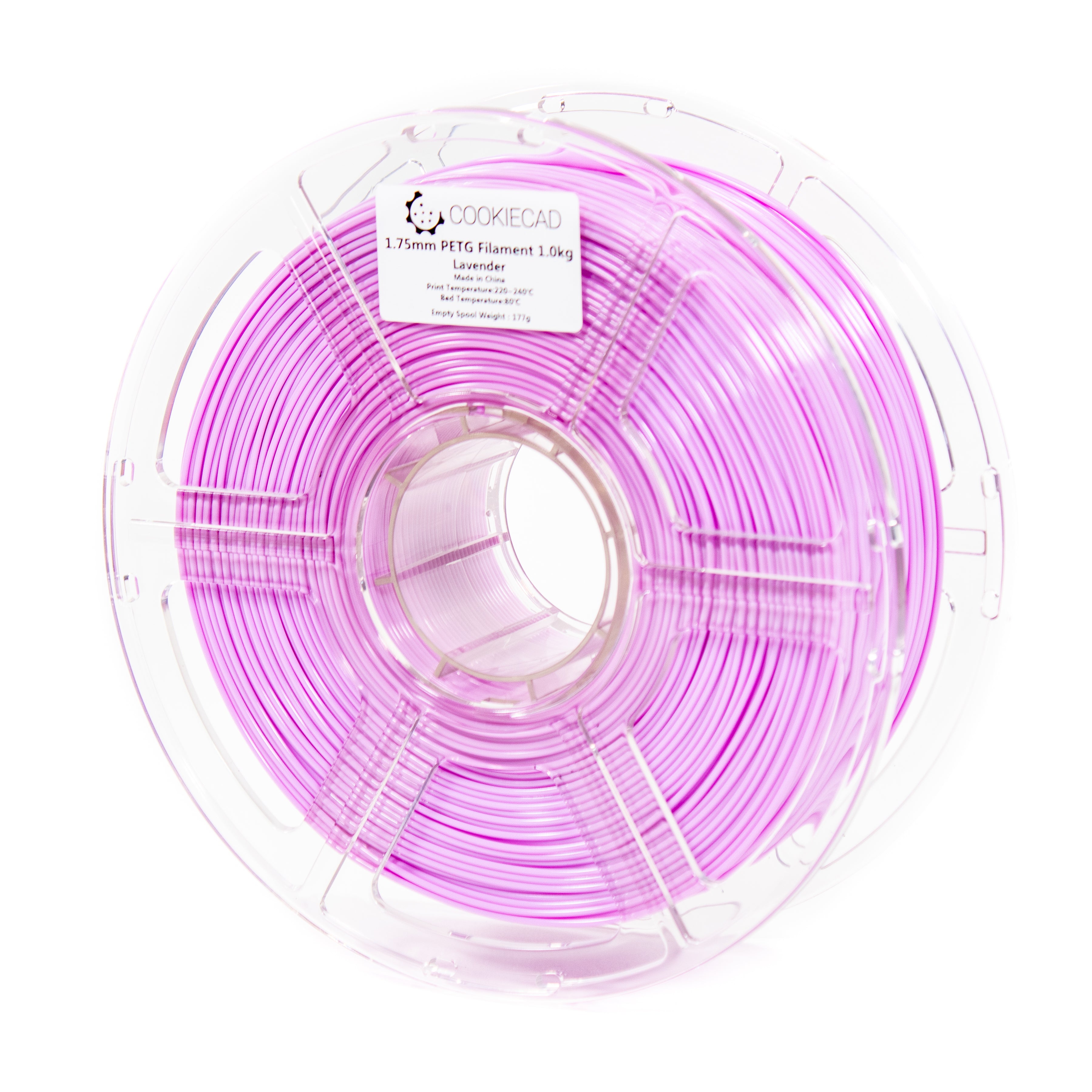 PETG Lavender PETG Filament 1.75mm, 1kg