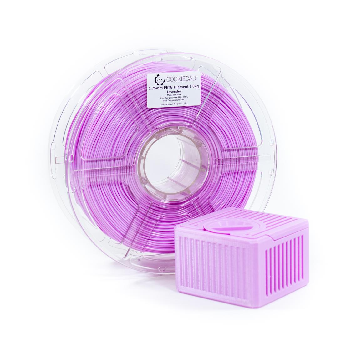 PETG Lavender PETG Filament 1.75mm, 1kg