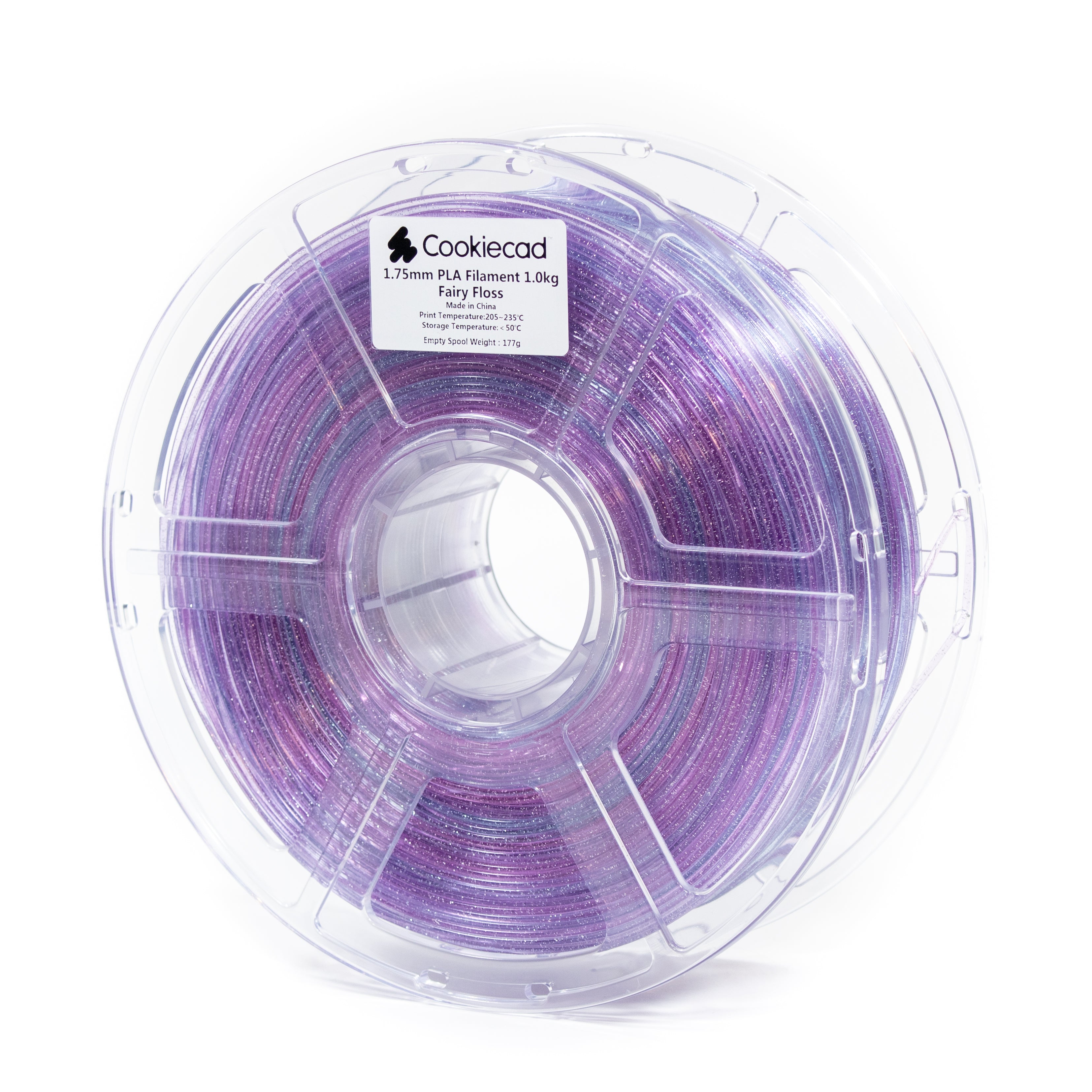 Fairy Floss (pink → purple → blue) PLA Filament 1.75mm, 1kg