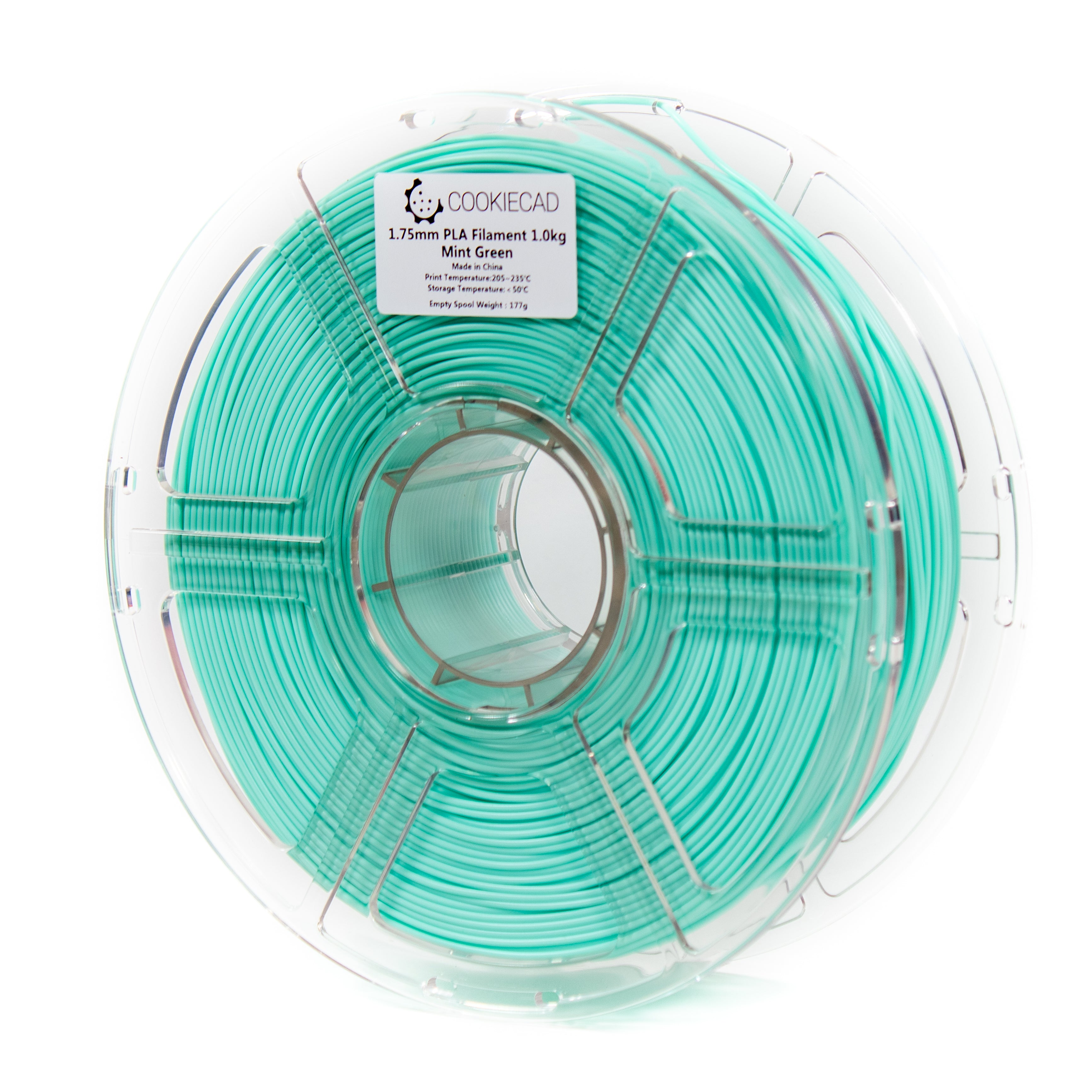 Mint Green PLA Filament 1.75mm, 1kg