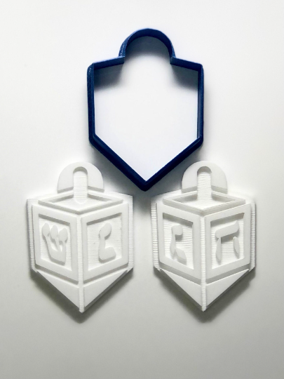 Dreidel Hanukkah Cookie/Fondant Embosser/Cutter 2pc SET 3