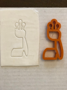 Hebrew SOFER Font 27 Fondant Letter Cutter Set 1.8"-3.3"