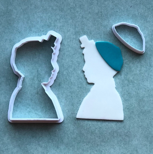 Bar Mitzvah Boy Tefillin Kippah Jewish Fondant/Cookie Cutter 2pc SET