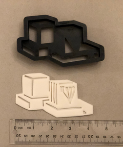 Jewish Tefillin Cookie Cutter 2pc SET, 3 sizes