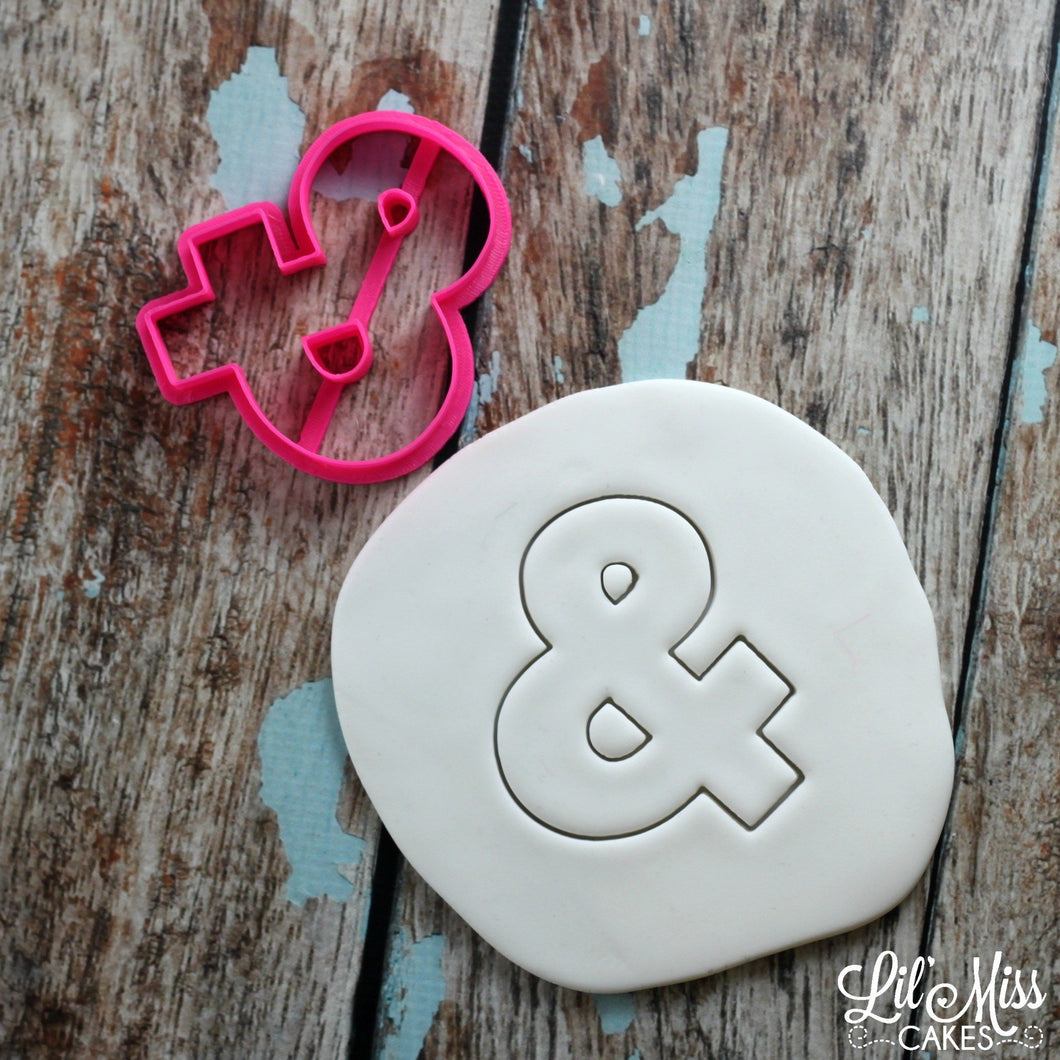 Ampersand Cutter | Lil Miss Cakes