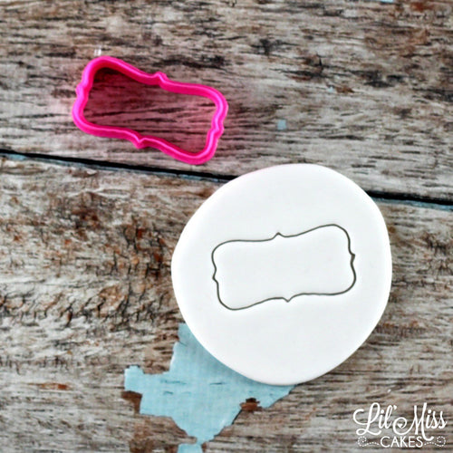 Cece Plaque Cutter | Lil Miss Cakes