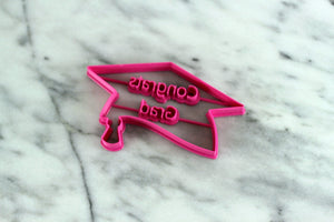 Graduation Cap Imprint Cutter | Lil Miss Cakes