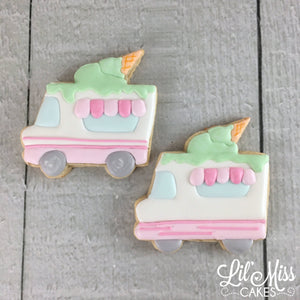 Ice Cream Truck Cookies | Lil Miss Cakes