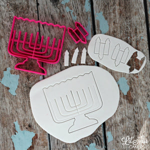 Light A Cookie Menorah | Lil Miss Cakes