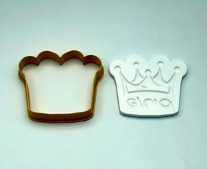 Purim Crown Hebrew Cookie Cutter + Embosser